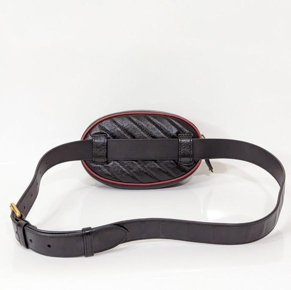✨️💎Authentic Gucci GG Marmont Torchon Leather Belt Bag - Picture 10 of 13